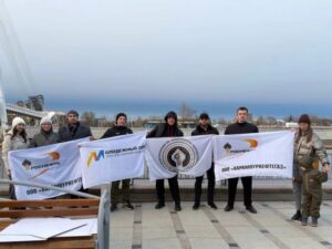 Флешмоб «Поехали!» в преддверии Дня космонавтики!