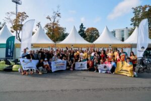 Сотрудники Общества приняли участие в Московском марафоне